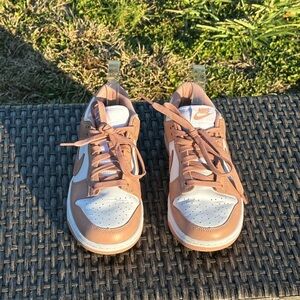 🔥 New Nike Dunk low White Rose Whisper Pink